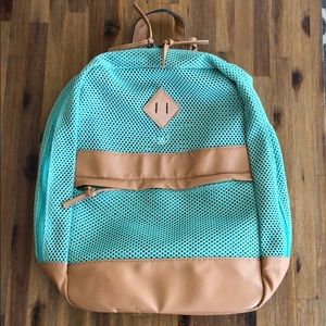 Good Condition Nila Anthony Mint Mesh Backpack